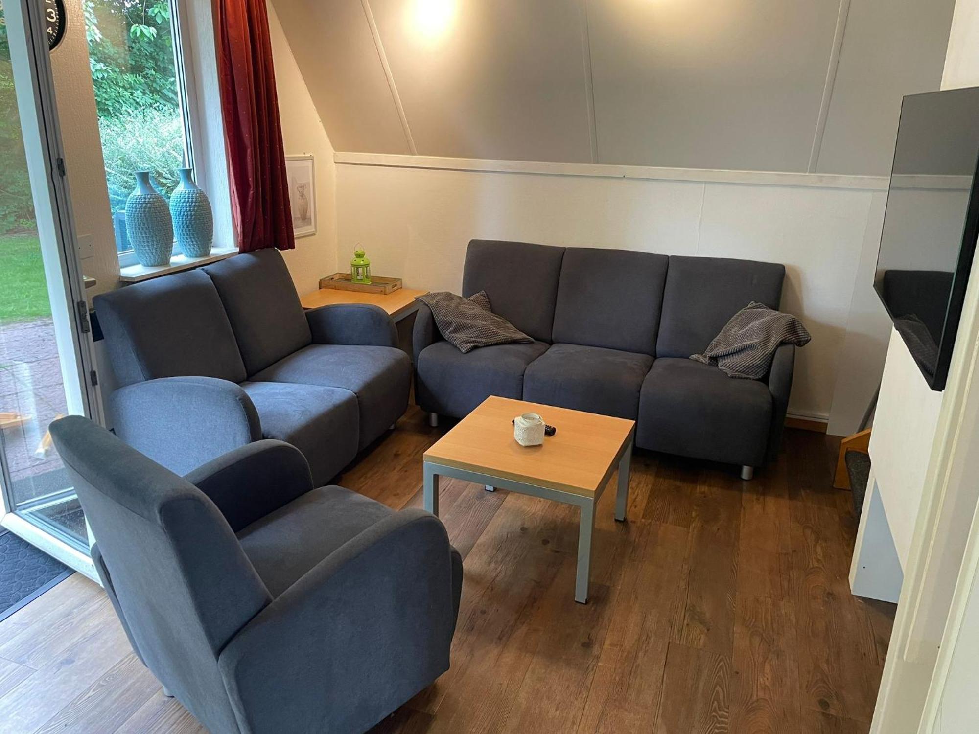 Het Familie Boshuisje - Vakantiewoning Op Prachtig Park Met Veel Faciliteiten Inc Ligbad Gramsbergen Buitenkant foto